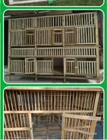 Conception de cage de poulet en bambou capture d'écran 1