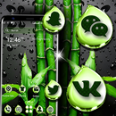 Bamboo Water Drop Theme APK