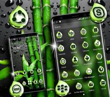 Bamboo Water Drop Theme скриншот 1