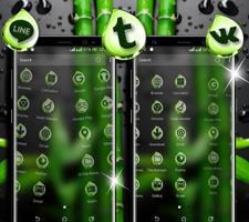 Bamboo Water Drop Theme скриншот 2
