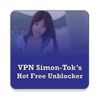 VPN Simontok's Hot Unblocker Proxy Master 2019 Zeichen