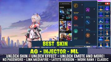 Buff ml Ag injector skin poster