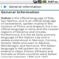 learn Italian screenshot 1