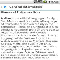learn Italian Screenshot 1