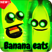 MASKED KILLER BANANA JUMPSCARE (Roblox Banana Eats) 