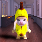 Mix Happy Banana Cat Makeover icon