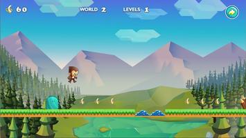 monkey run - jump and race through the jungle capture d'écran 2