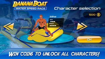 Banana Boat Water Speed Race capture d'écran 1