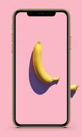 Banana Cute Wallpaper اسکرین شاٹ 1