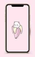 Banana Cute Wallpaper اسکرین شاٹ 2
