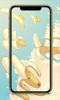 Banana Cute Wallpaper اسکرین شاٹ 3