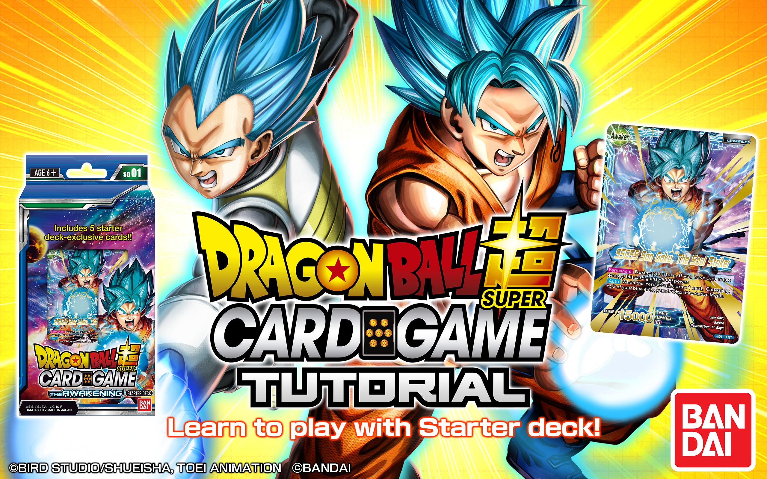 Dragon Ball Super Card Game Tutorial For Android Apk Download