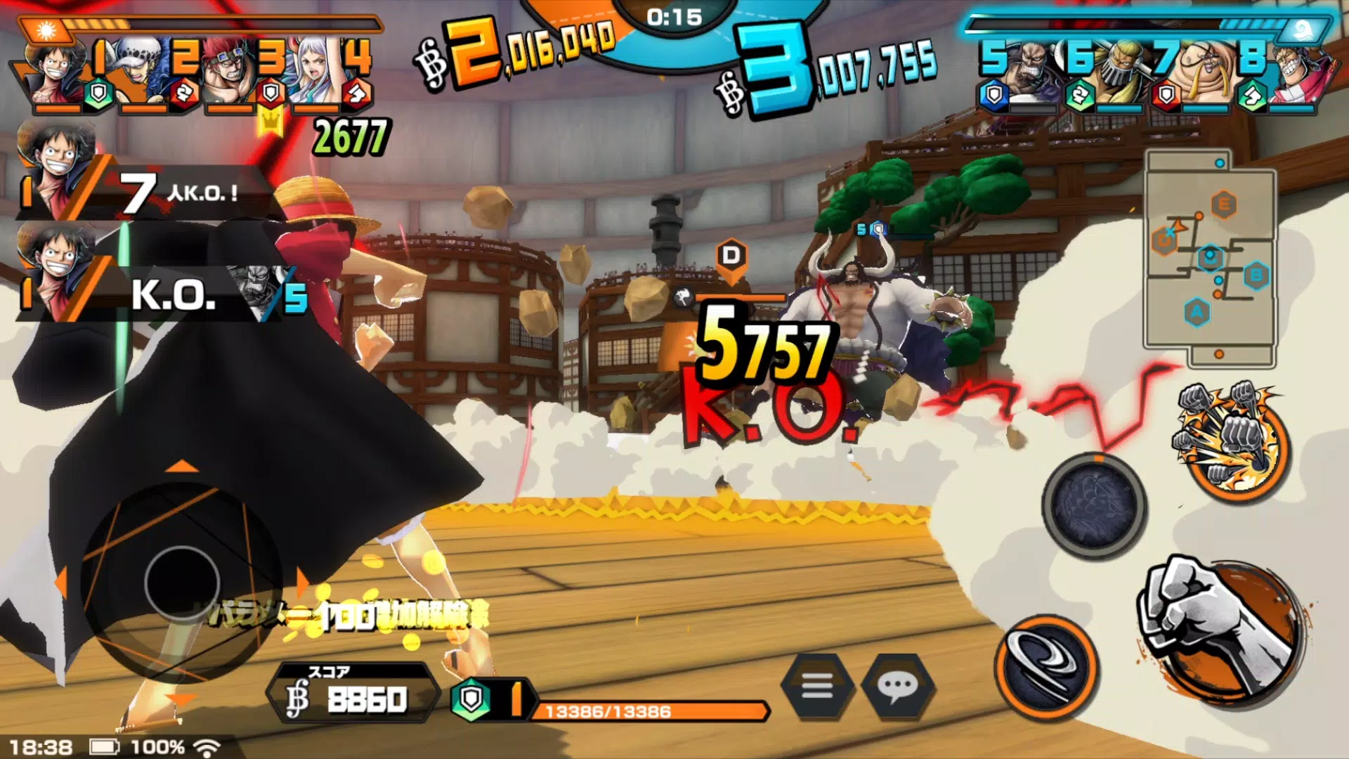 لعبة one piece bounty rush موبايل