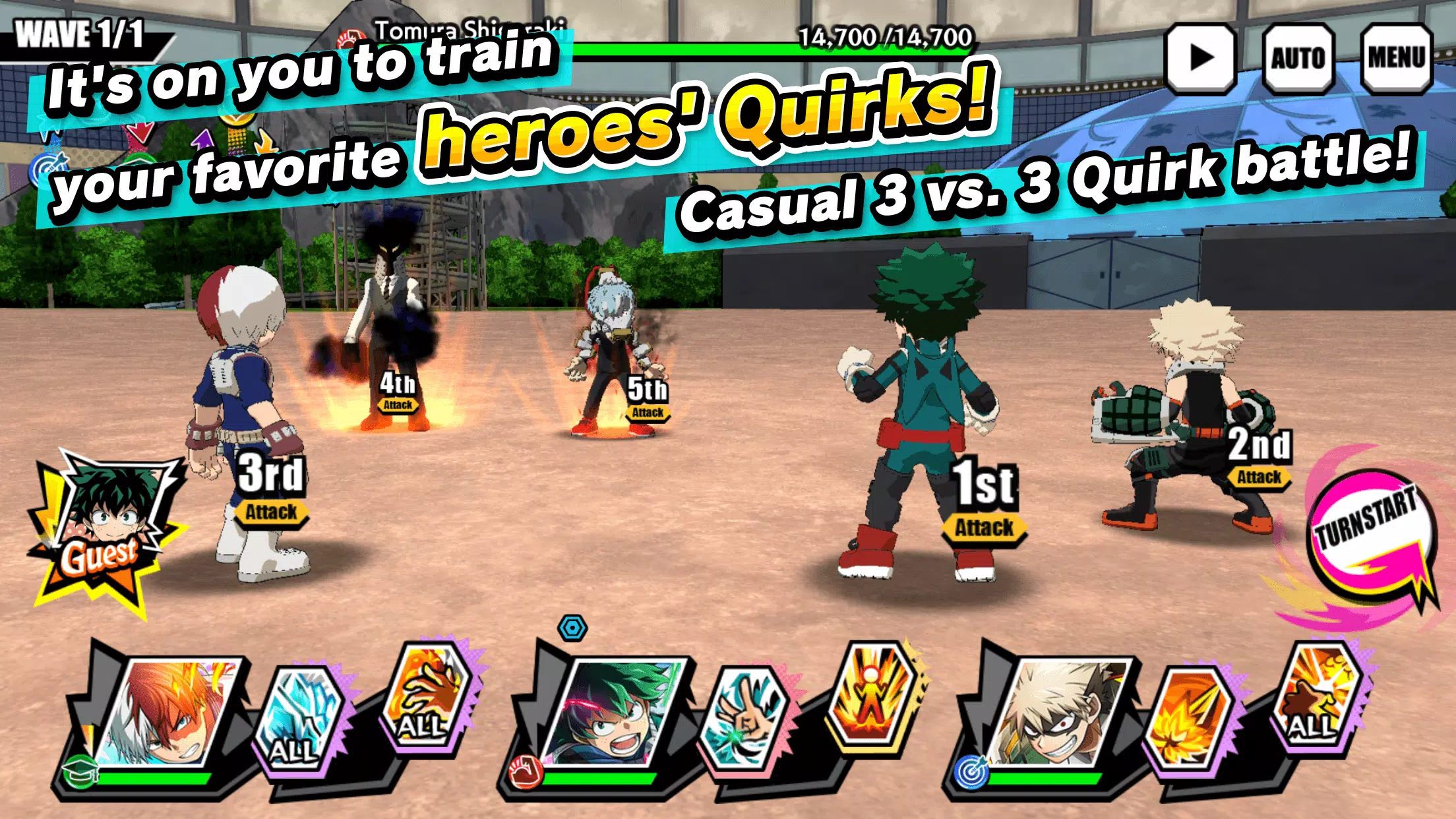 O Novo Jogo GRÁTIS de BOKU NO HERO, My Hero Academia!! - My Hero Ultra  Rumble 