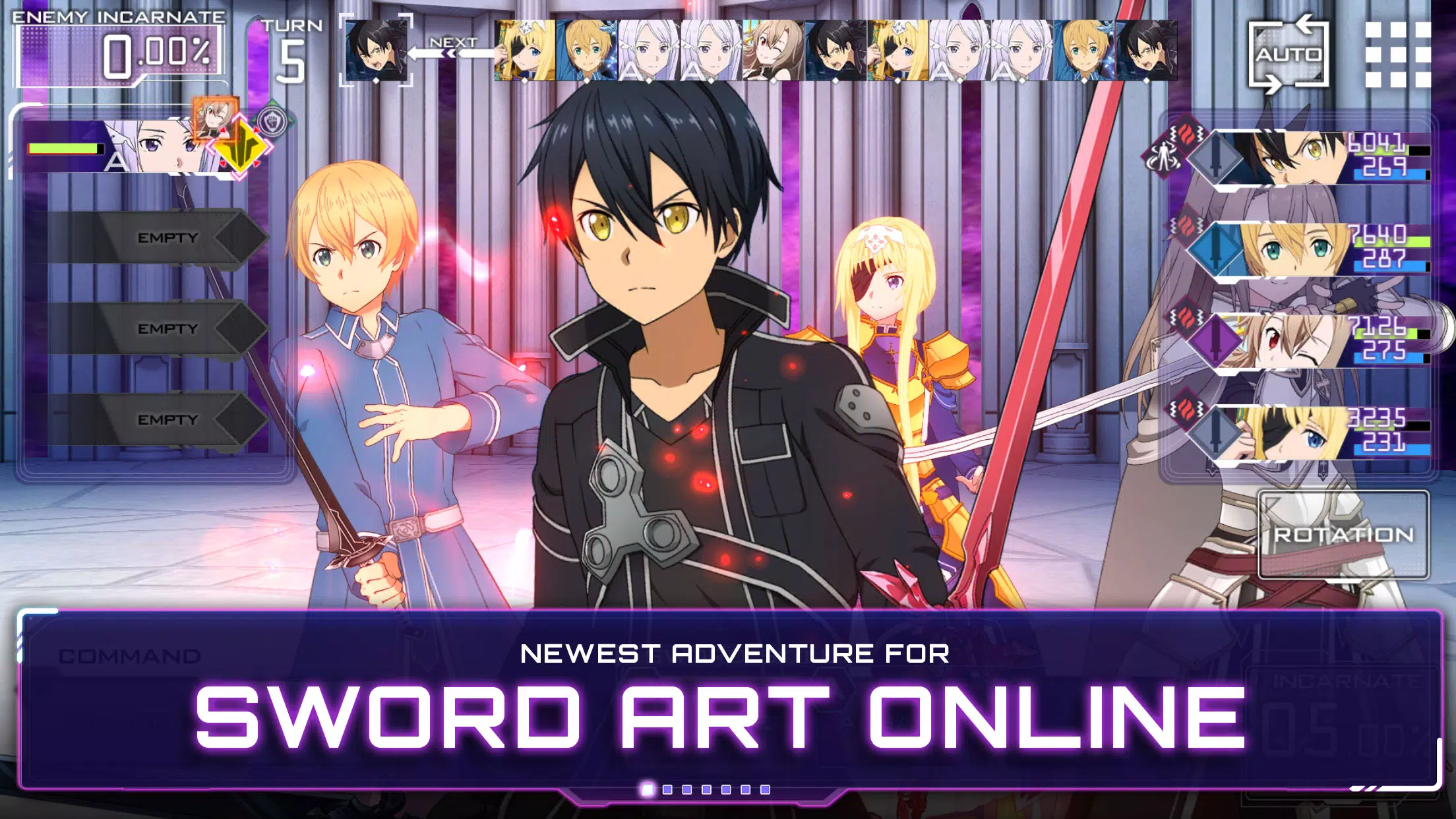 SWORD ART ONLINE Unleash Blading (@SAO_risingsteel) / X