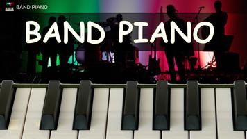 Band piano Affiche