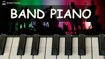 Band piano الملصق