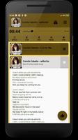 Camila Cabello Song's Plus Lyrics Poster