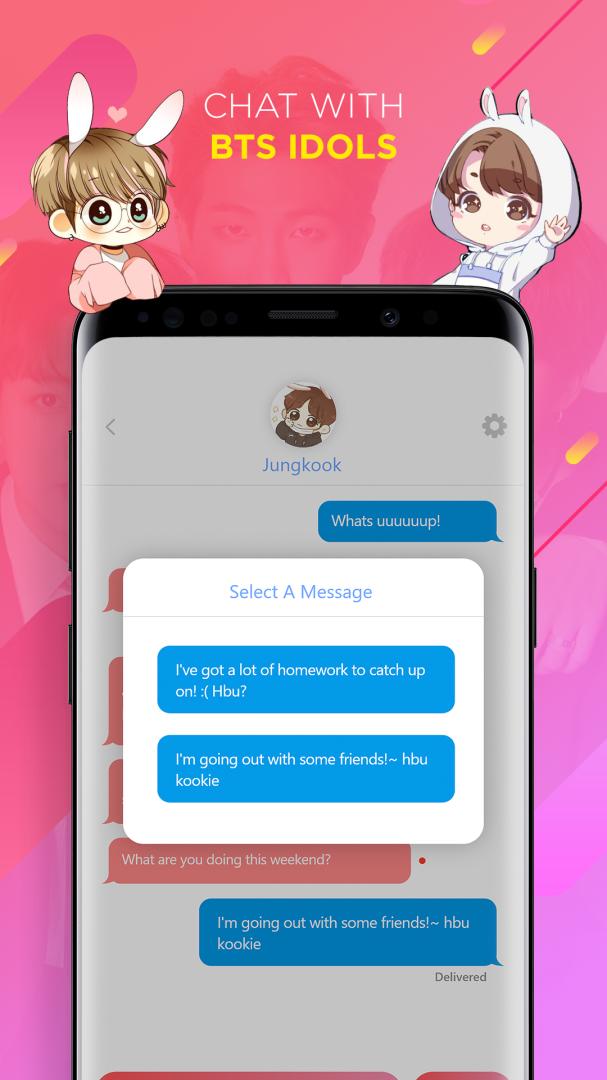 Bts Message Chat With Bangtan Boys And Army For Android Apk Download - bts army bangtanboys roblox
