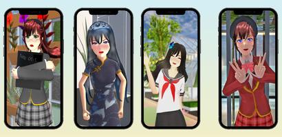 Sakura School Life HD screenshot 1