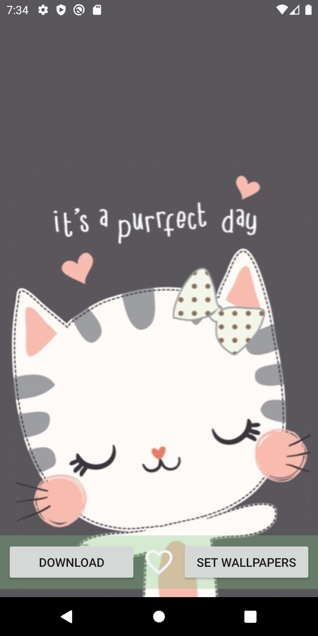 Kawaii cat cartoon wallpaper HD APK for Android Download Kawaii cat cartoon wallpaper HD APK for Android Download