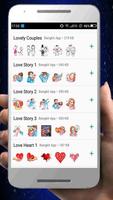 Love Stickers For Whatsapp - Whatsapp Sticker Apps capture d'écran 3