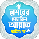 সূরা হাশরের তিন আয়াত অডিও সহ APK