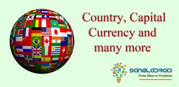 Country Capital Currency List and Quiz