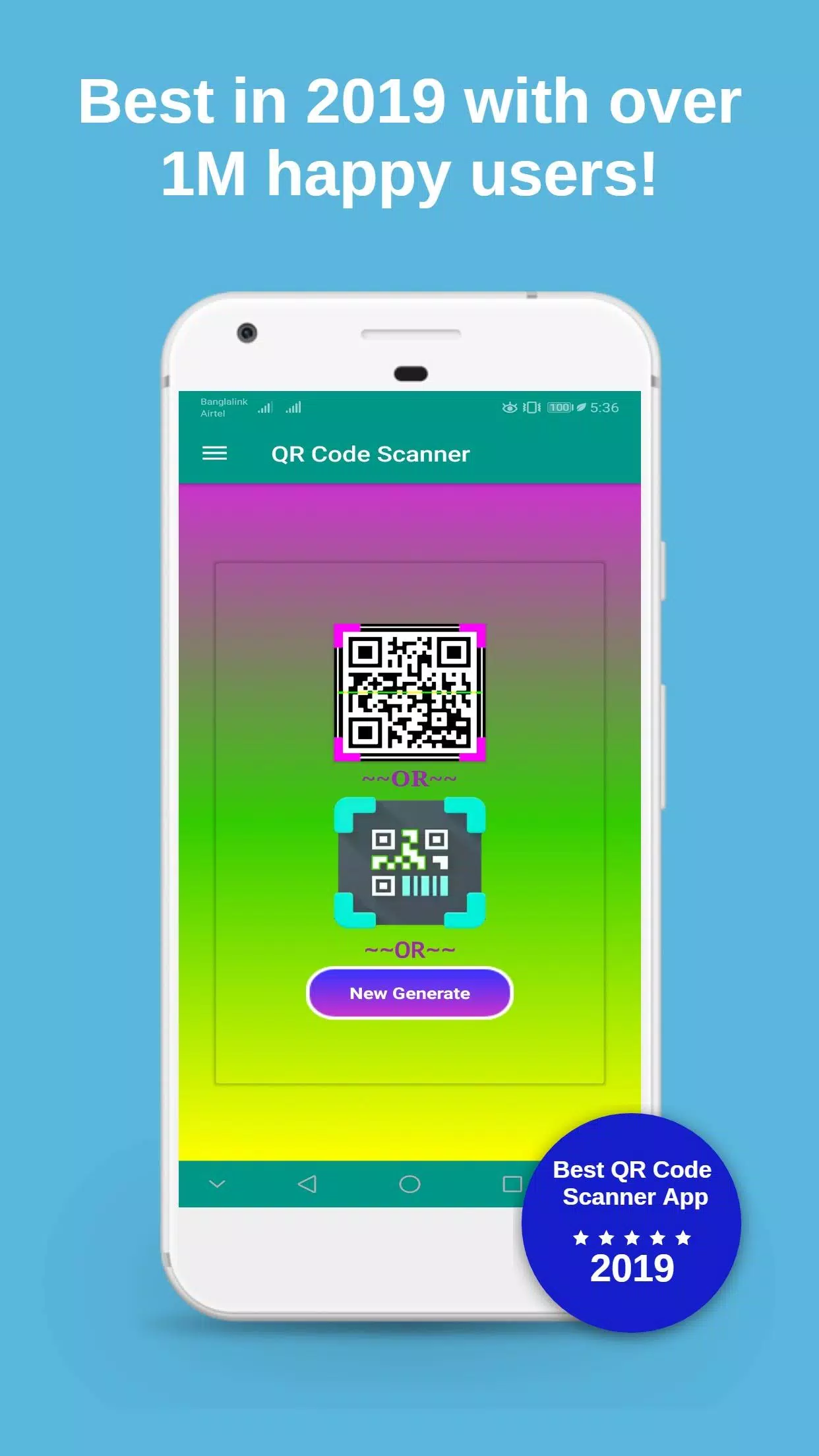 QR Seanner : Barcode Reader App For Android APK pour Android Télécharger