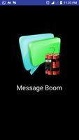 Message Boom plakat