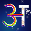 Hindi Alphabet Writing App أيقونة