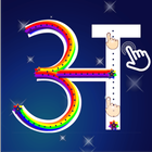 Hindi Alphabet Writing App icono