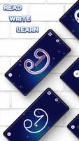 Telugu Alphabets Writing poster