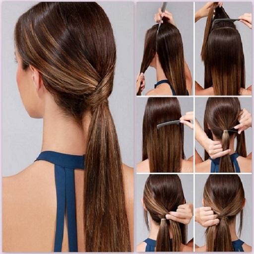 Step by step hair