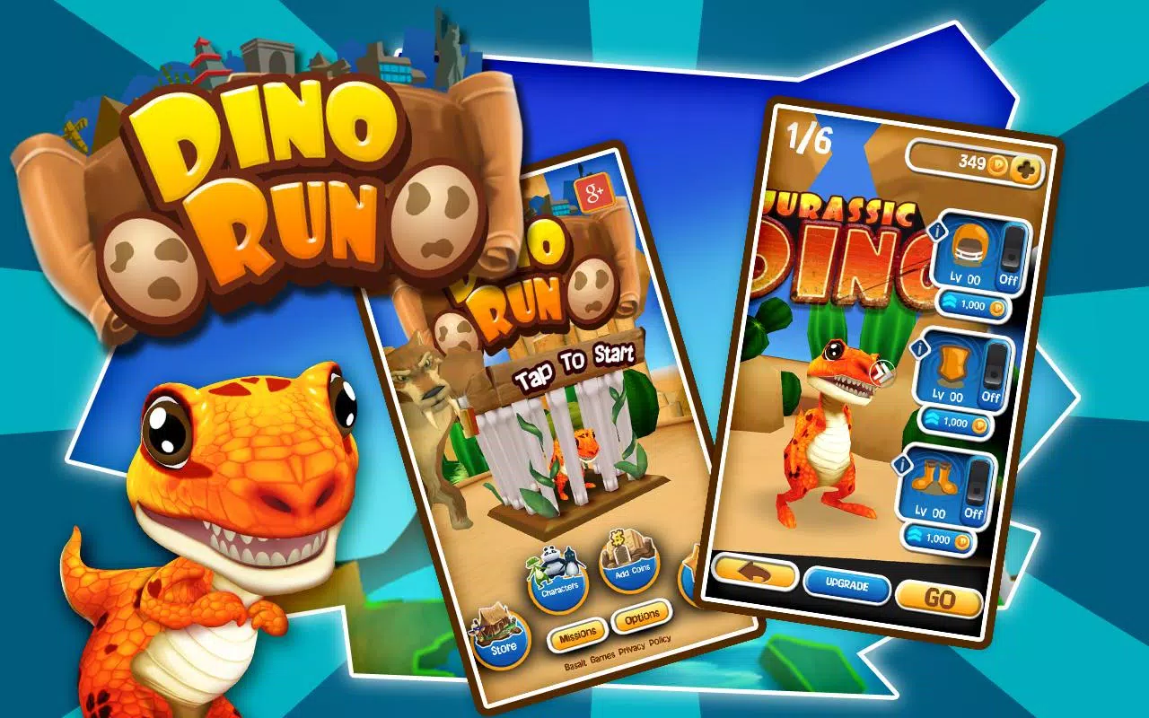 Dino Rabbit: Dino Run Away Game for Android - Download