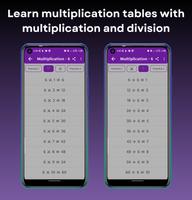 Multiplication Table, Math App screenshot 2