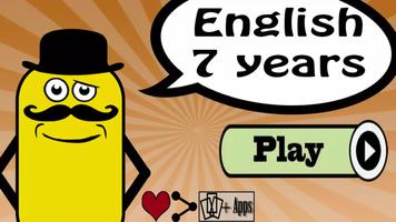 English 7 years poster
