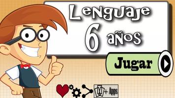 Lenguaje 6 años الملصق