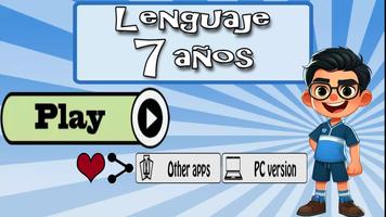 Lenguaje 7 años Poster