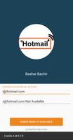 Hotmail Checker-Check If Email Available To Create اسکرین شاٹ 1