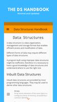 Data Structures Handbook Affiche