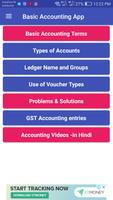 Basic Accounting App | Learn Debit Credit in Hindi Plakat