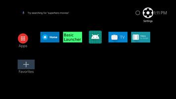 Basic TV Launcher 截圖 1