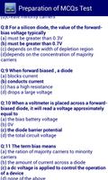 Electrical and Electronic MCQ screenshot 1