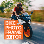 Bike Photo Frame Zeichen
