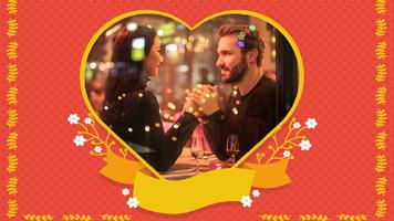 Love photo editor and collage maker постер
