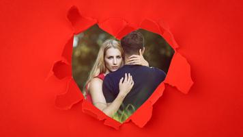 Romantic Love Photo Frame Screenshot 1