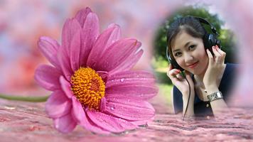 Single Flower Photo Frame скриншот 1