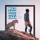 Wild Animal Photo Frame Zeichen