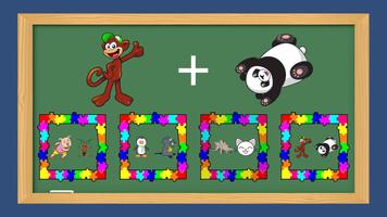 Animals Math Puzzles स्क्रीनशॉट 1